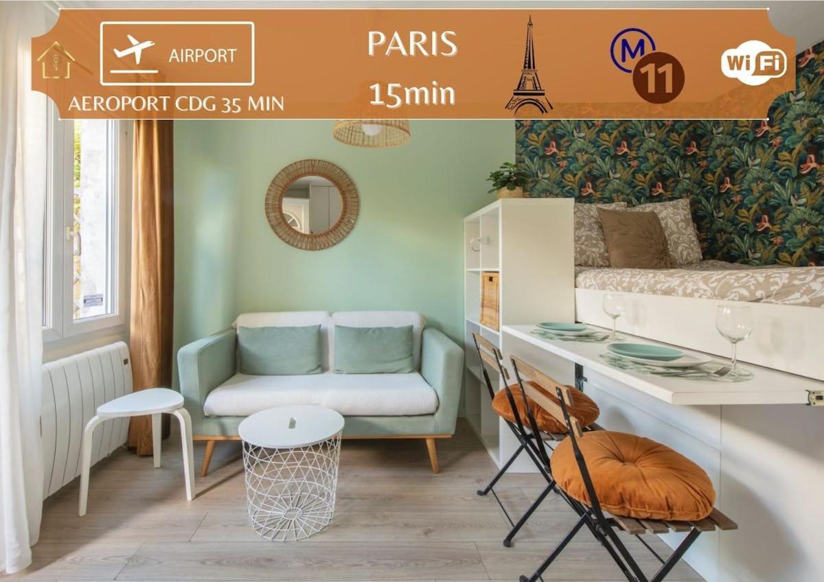 Benfleet 2 Cocooning Proche Paris Appartement Romainville